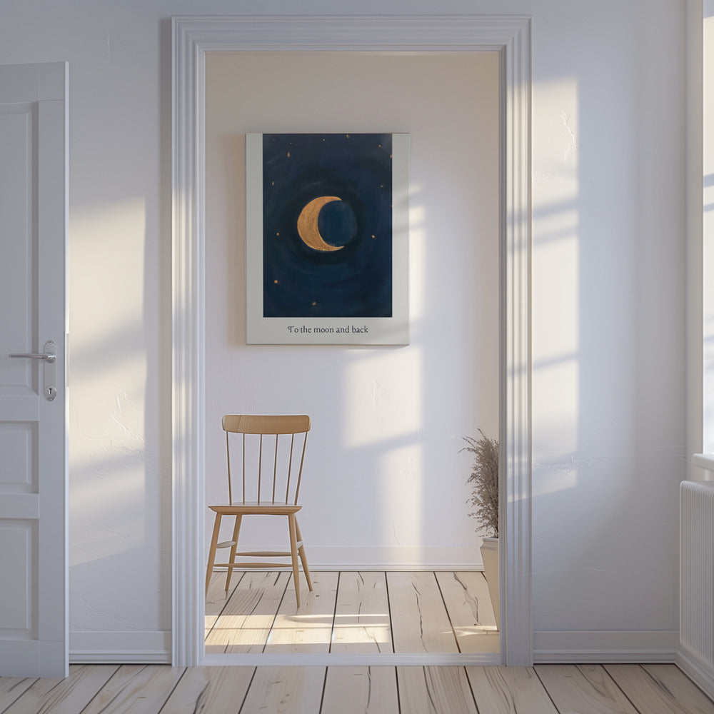 Vers la Lune et retour | Tableaux sur Toile