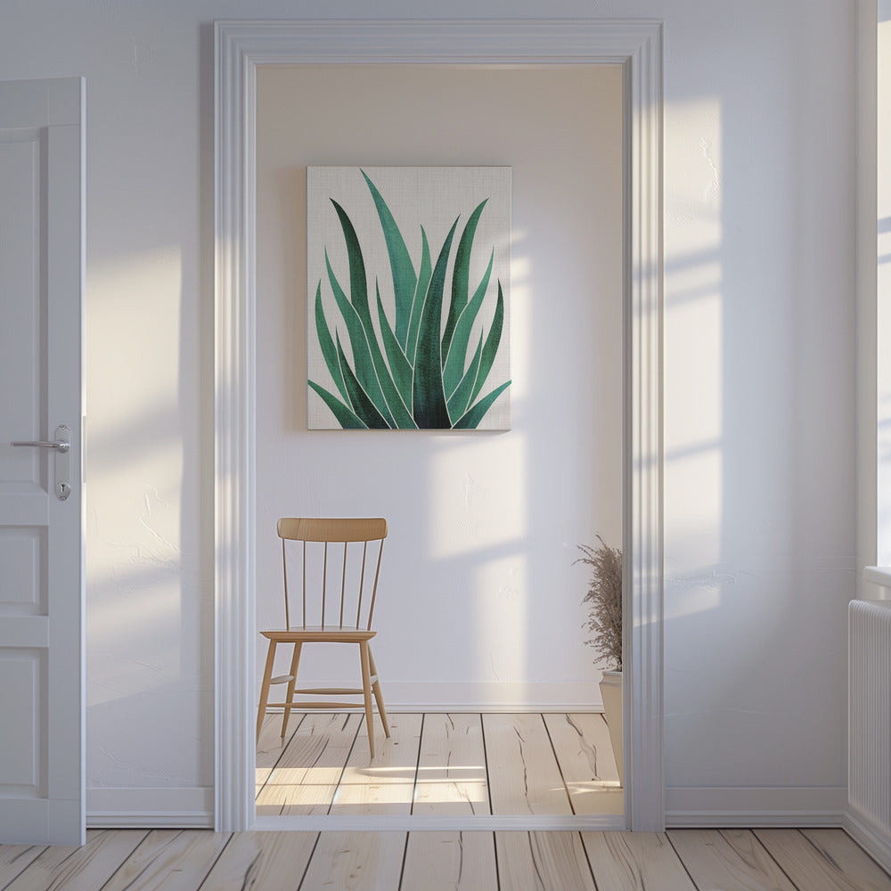 Ökenagavekaktus | Canvas