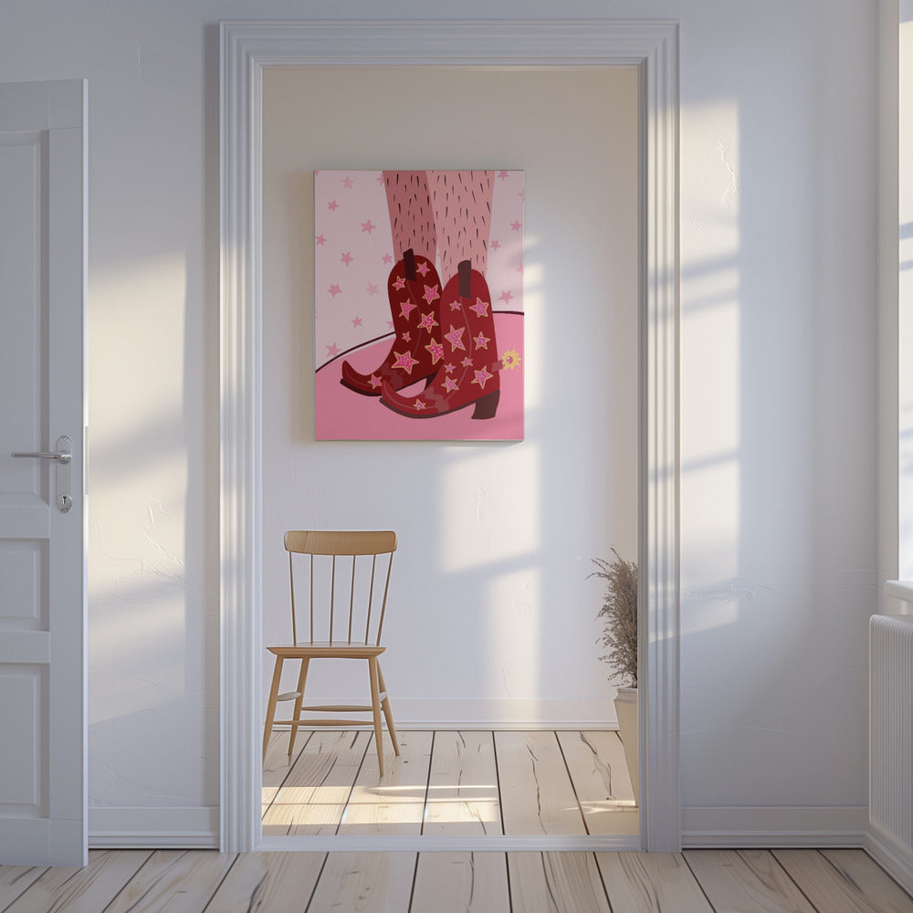 Sternenklare Stiefel | Leinwand-Bilder