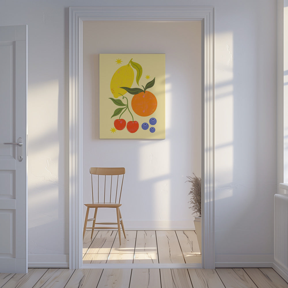 Fruktblandning | Canvas