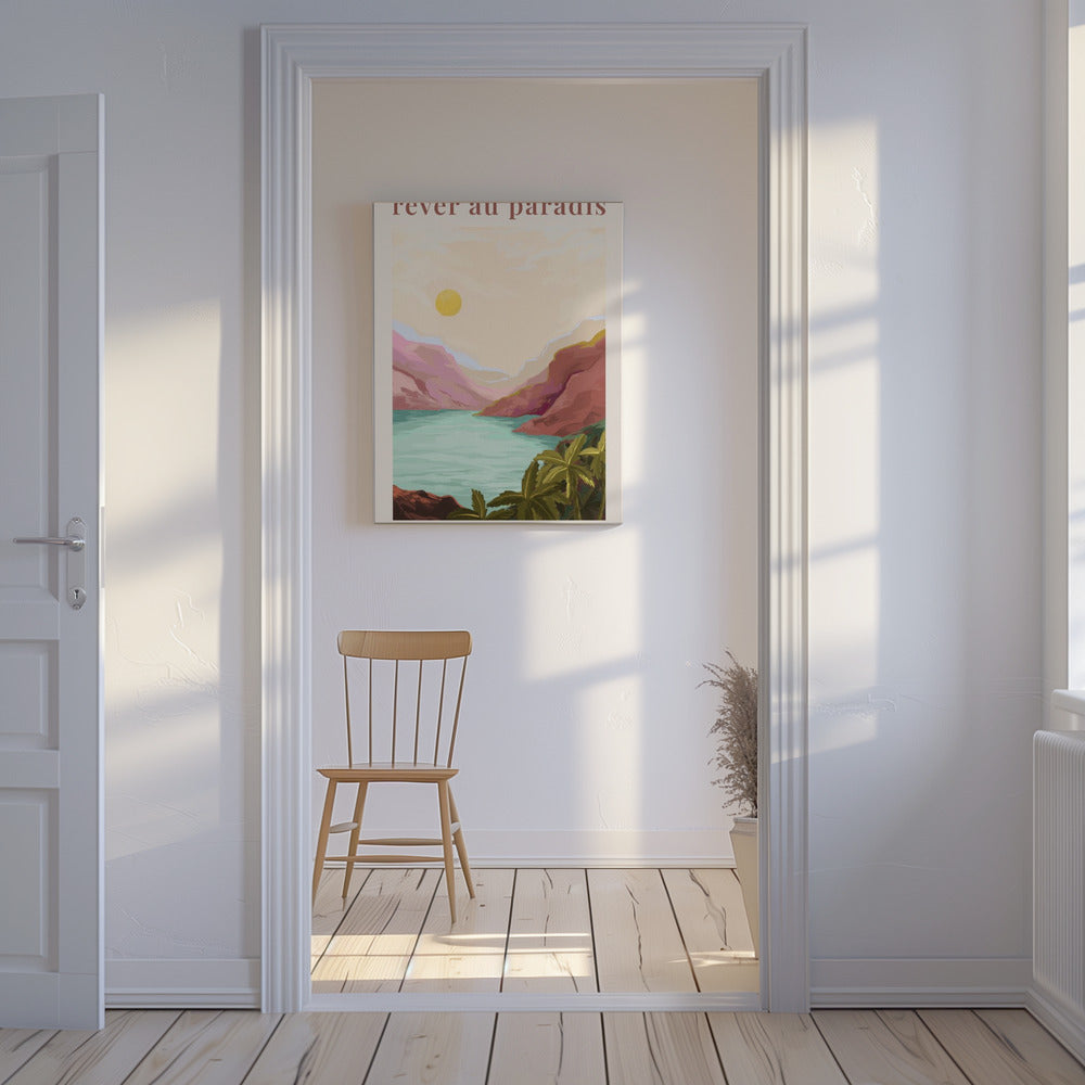 Paratiisin unelma - Aurinko | Canvastaulut