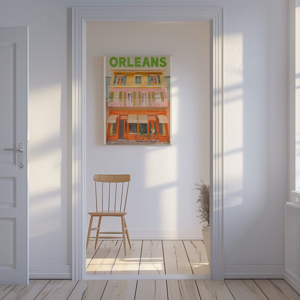 Viajes clásicos de Nueva Orleans, Luisiana Posters - Impresiones de Arte | Impresiones en Lienzo