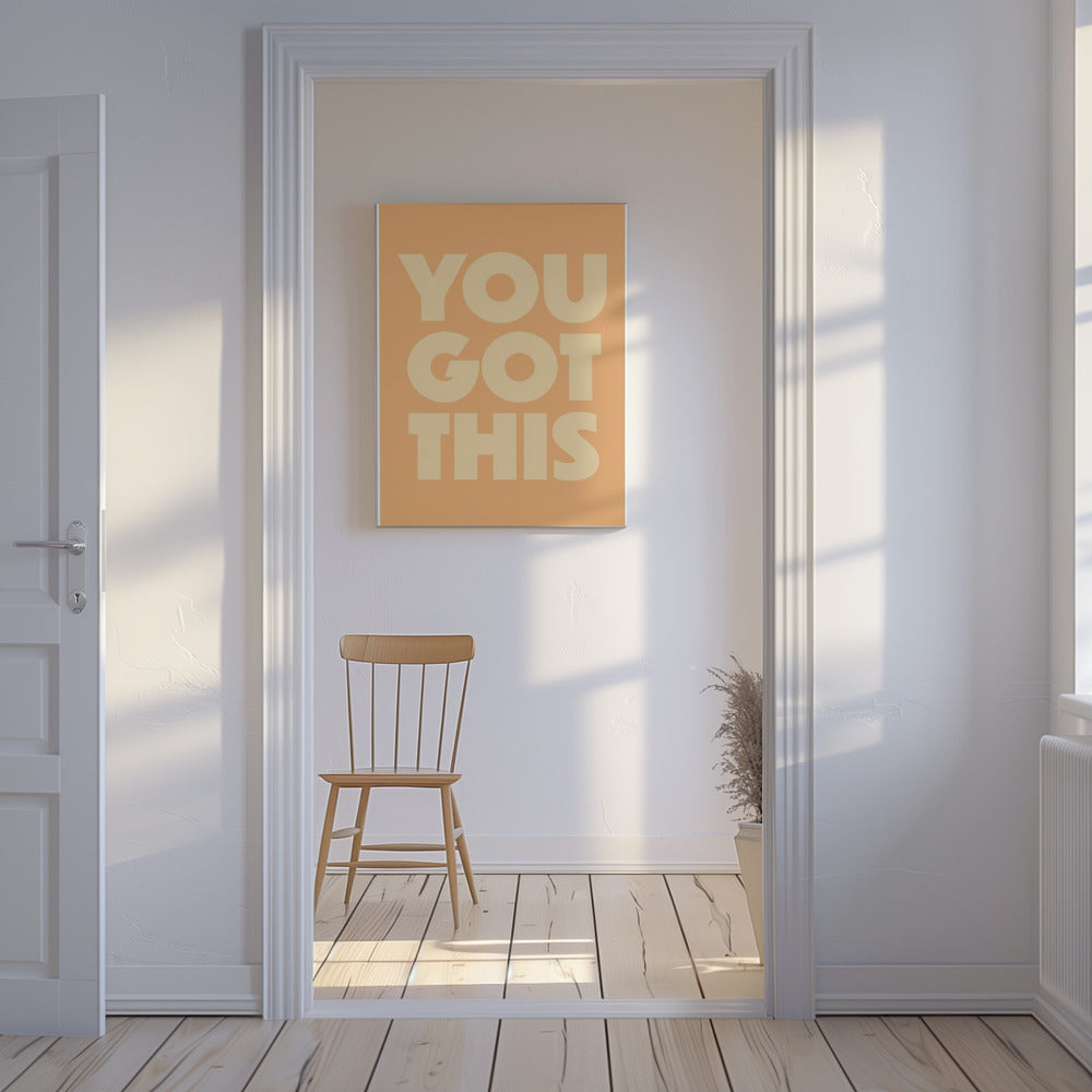 jij kan dit | Canvasprints