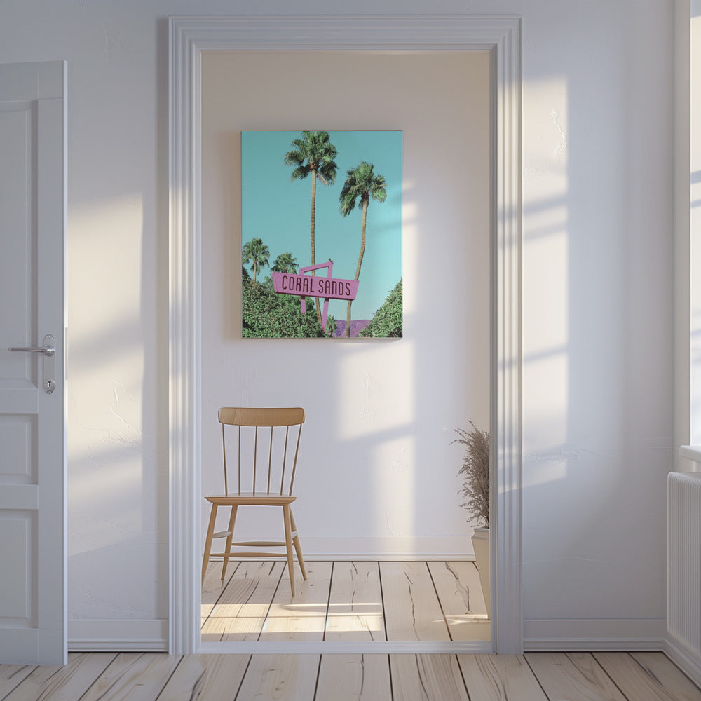 Retro-Paradies-Vibes | Leinwand-Bilder