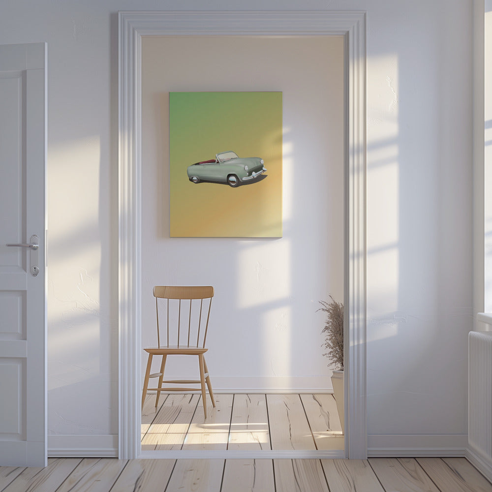 Vintage Cabrio | Leinwand