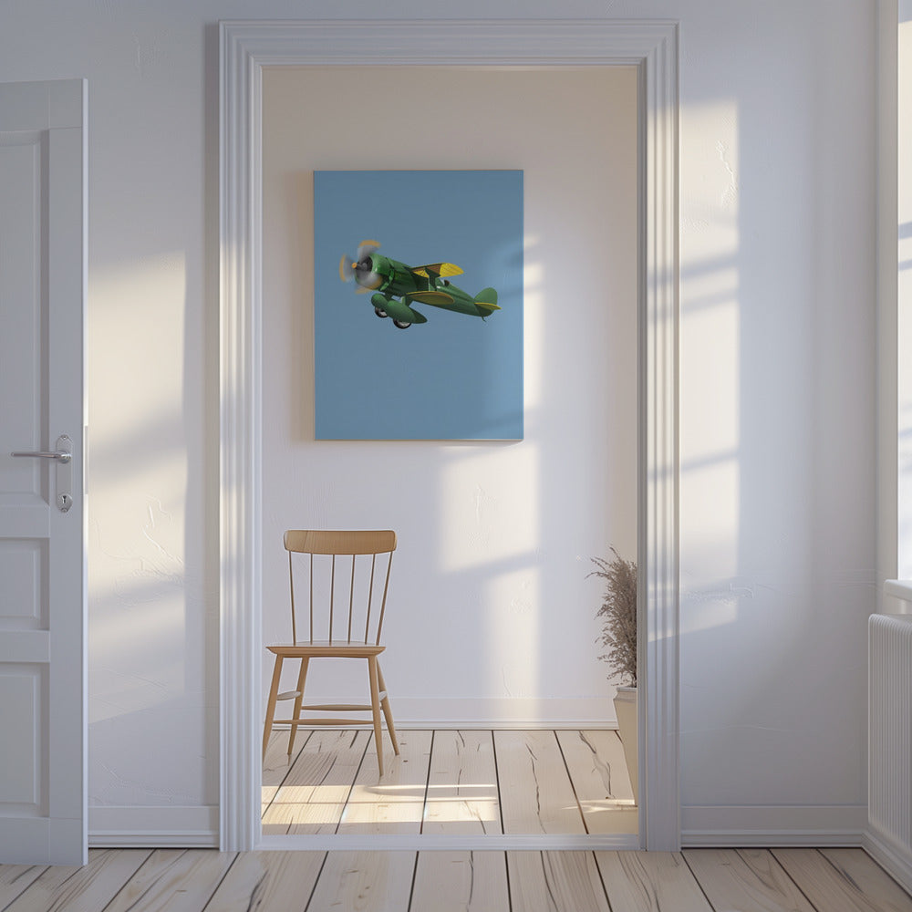 Vintage Plane | Canvas