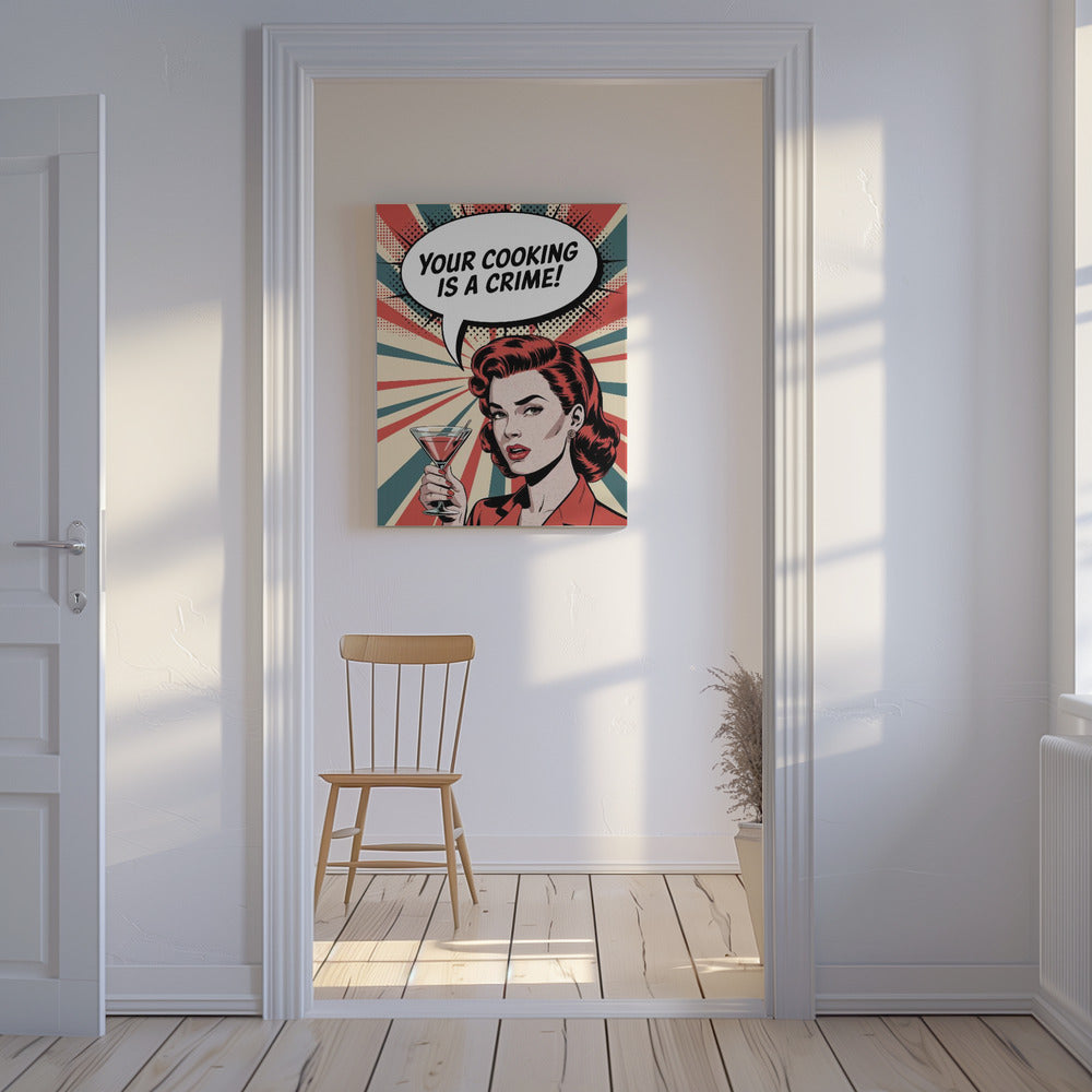 Retro kulinarisk stek | Canvas