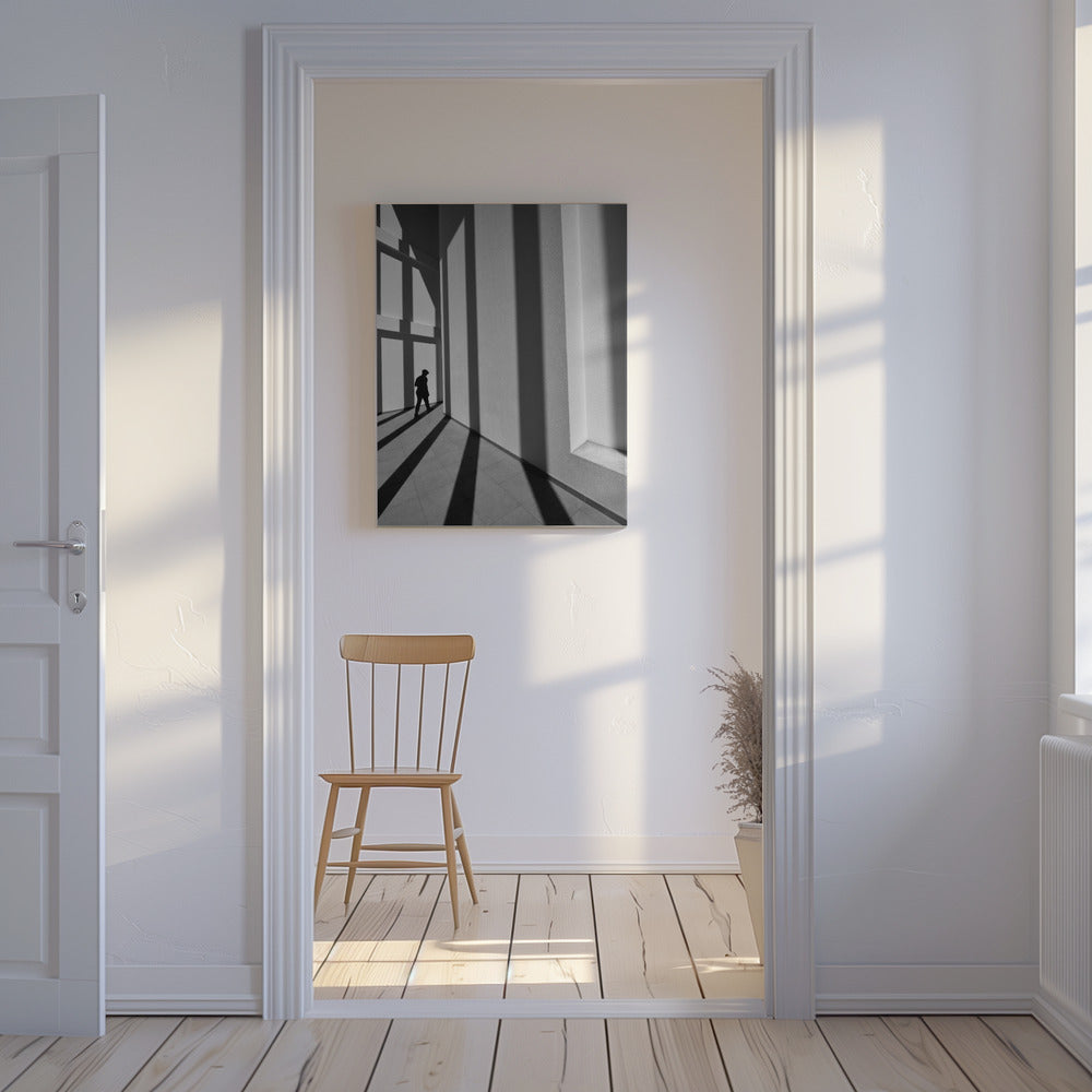 schwarze Linie | Leinwand-Bilder