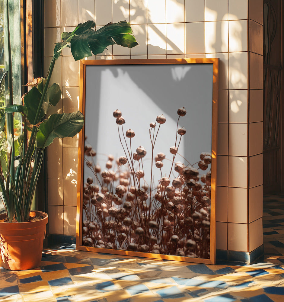 Dried Grass Copper 02 | Poster