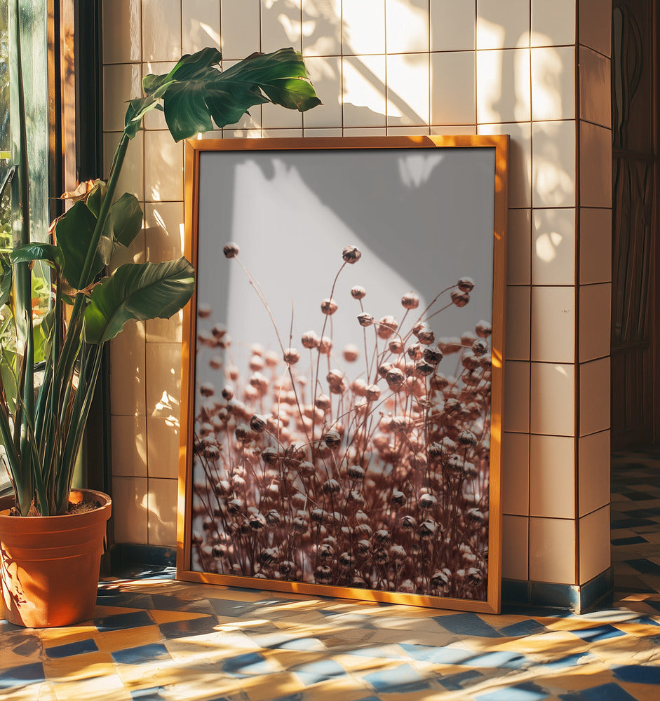 Dried Grass Copper 05 | Poster