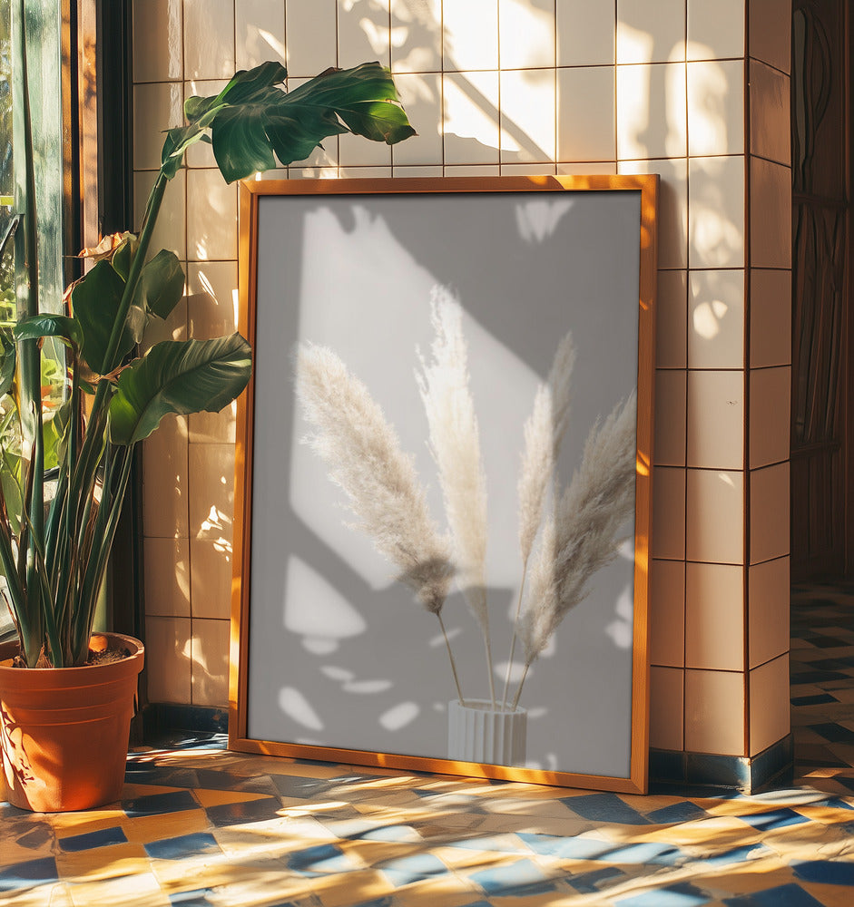 Pampas Grass Grey 05 | Poster