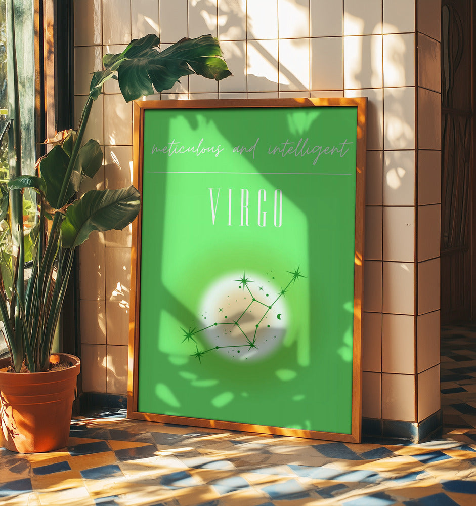 Virgo Zodiac Print Art | Poster