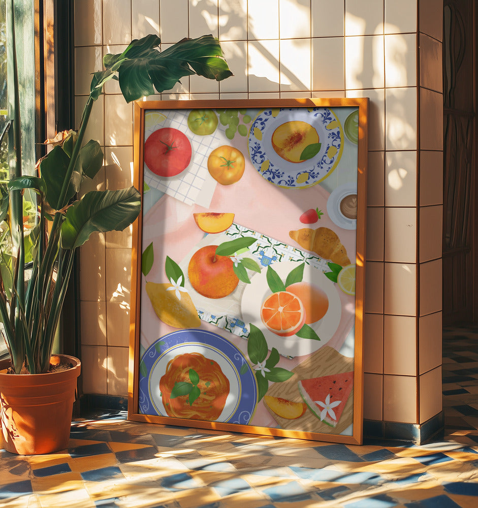 Zomerbrunch | Posters - Kunstdrukken