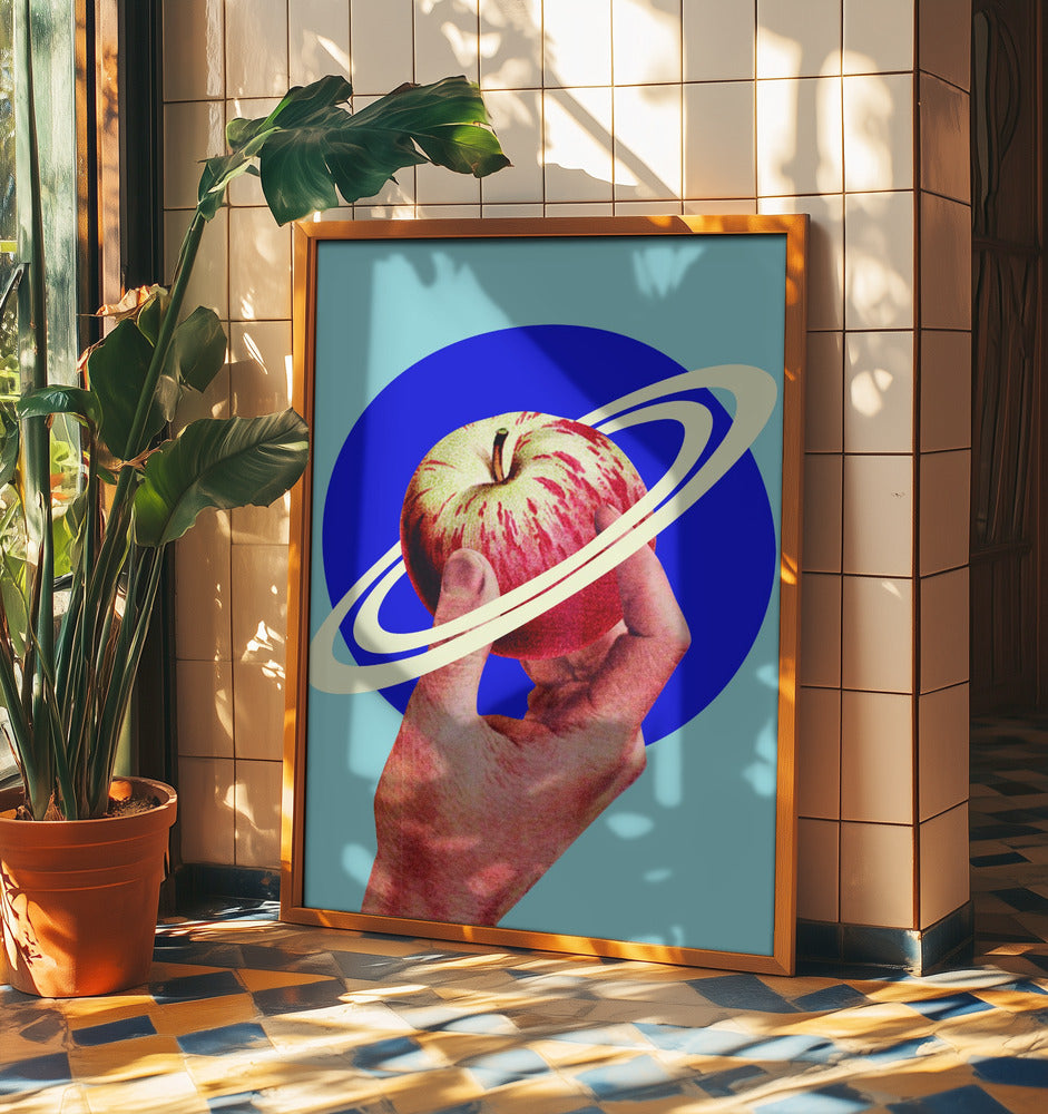 NASA Space Apple | Poster - Stampe d’Arte