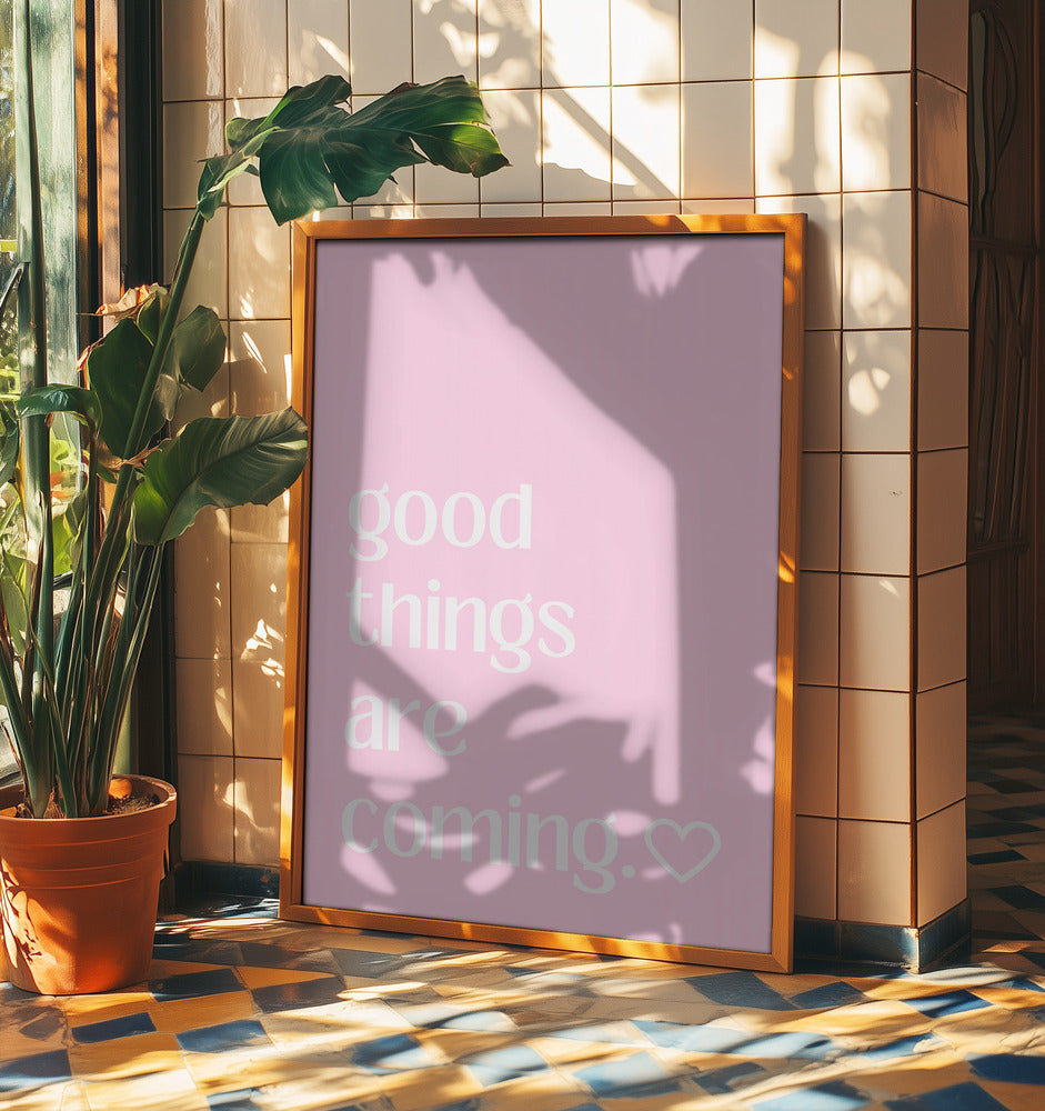 Hoppfull Rosa Bris | Poster