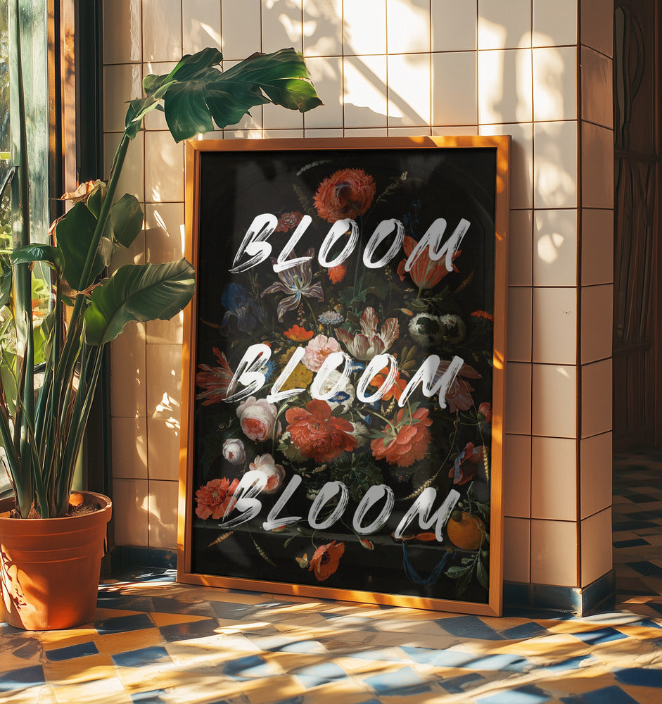 Bloom Vintage Flowers | Poster