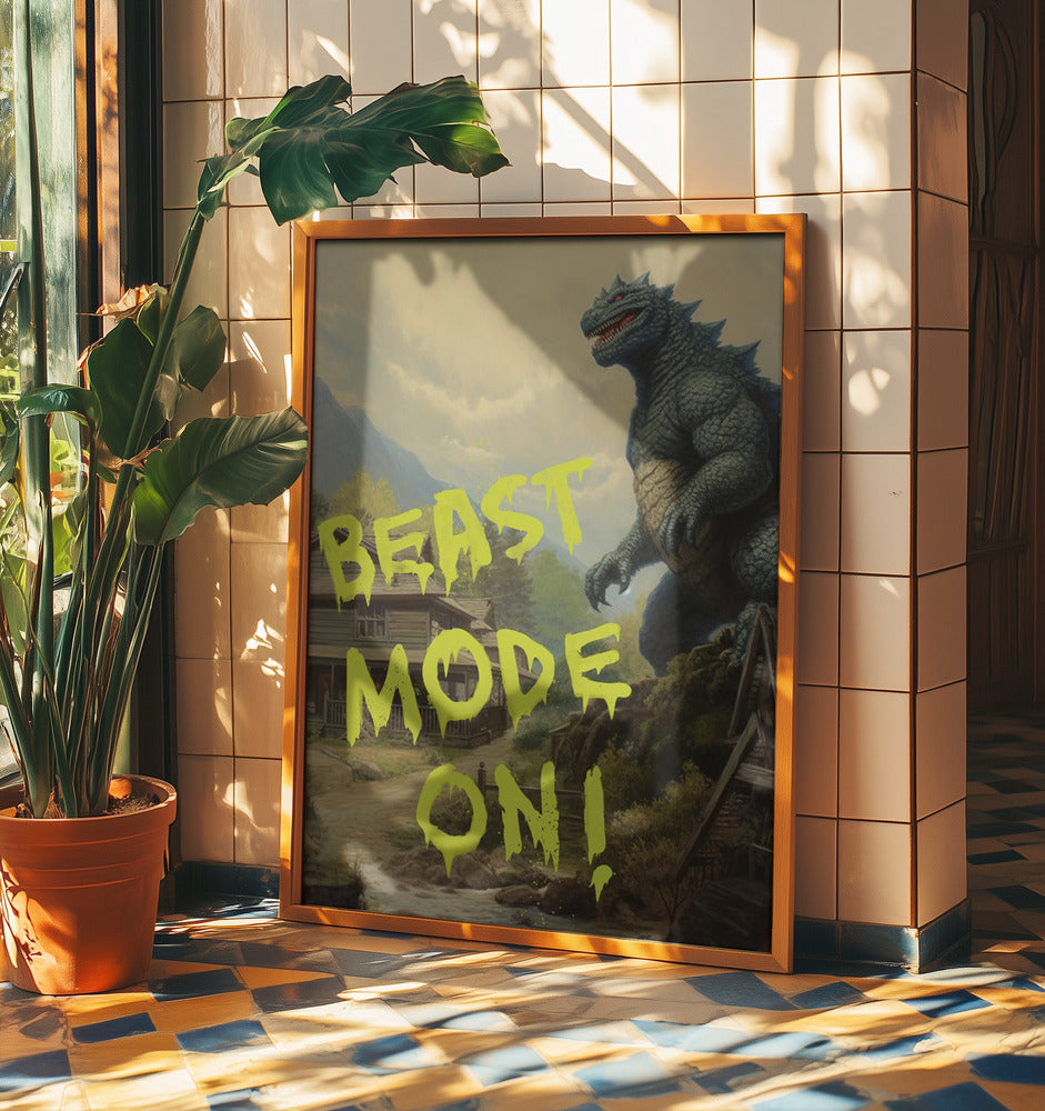 Beast Mode On | Poster
