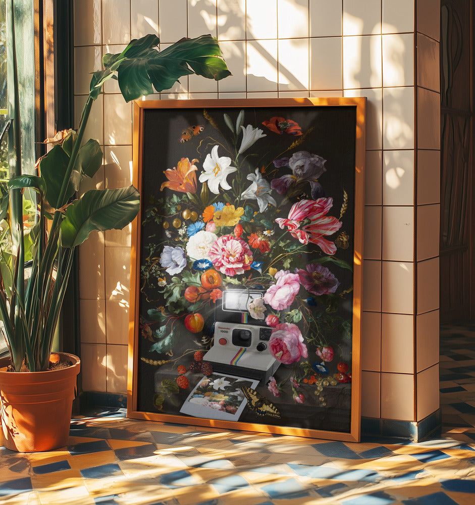 Florales Sofortbild | Poster