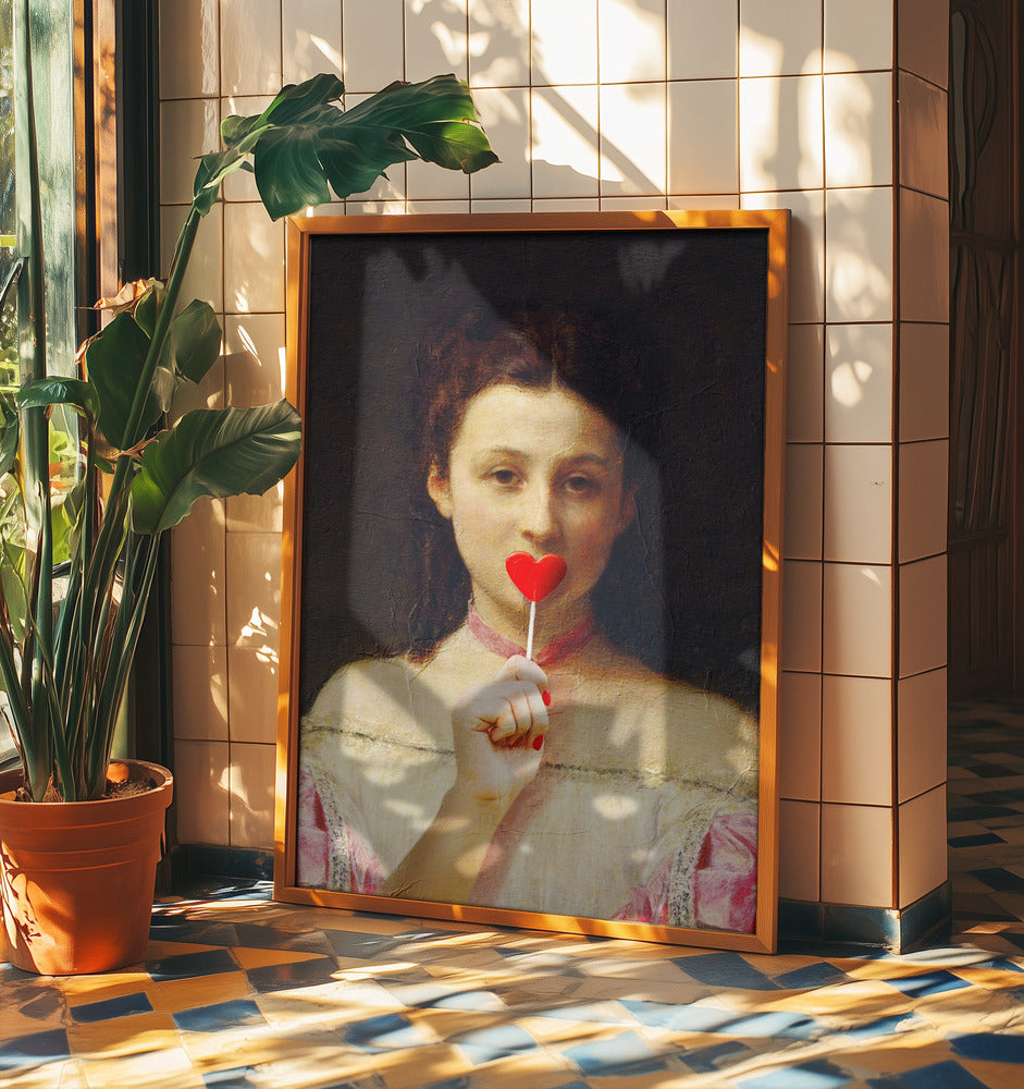 Ragazza Lecca-lecca | Poster - Stampe d’Arte