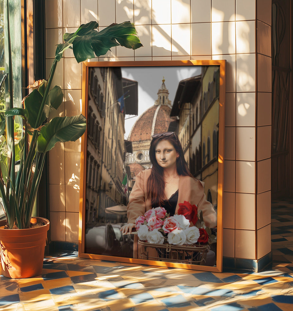 Mona op Florence | Posters - Kunstdrukken