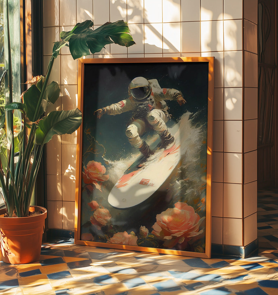 Mijn Space Wave | Posters - Kunstdrukken