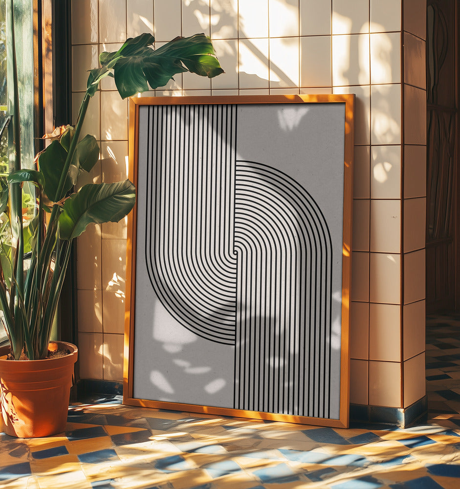 Mid-Century Modern -sävellys | Julisteet - Taidevedokset