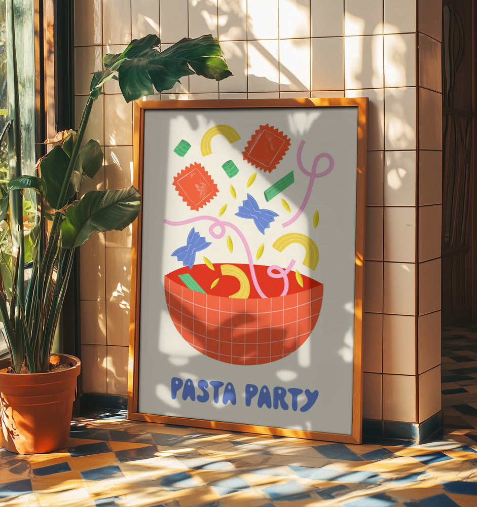 Pastaparty | Affisch