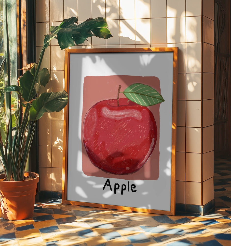 Red apple | Poster