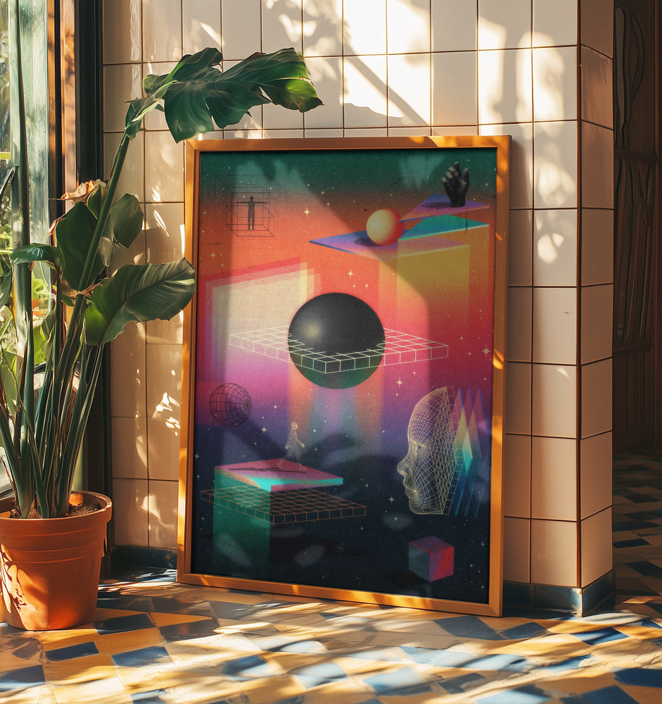 Between Dimensions | Poster