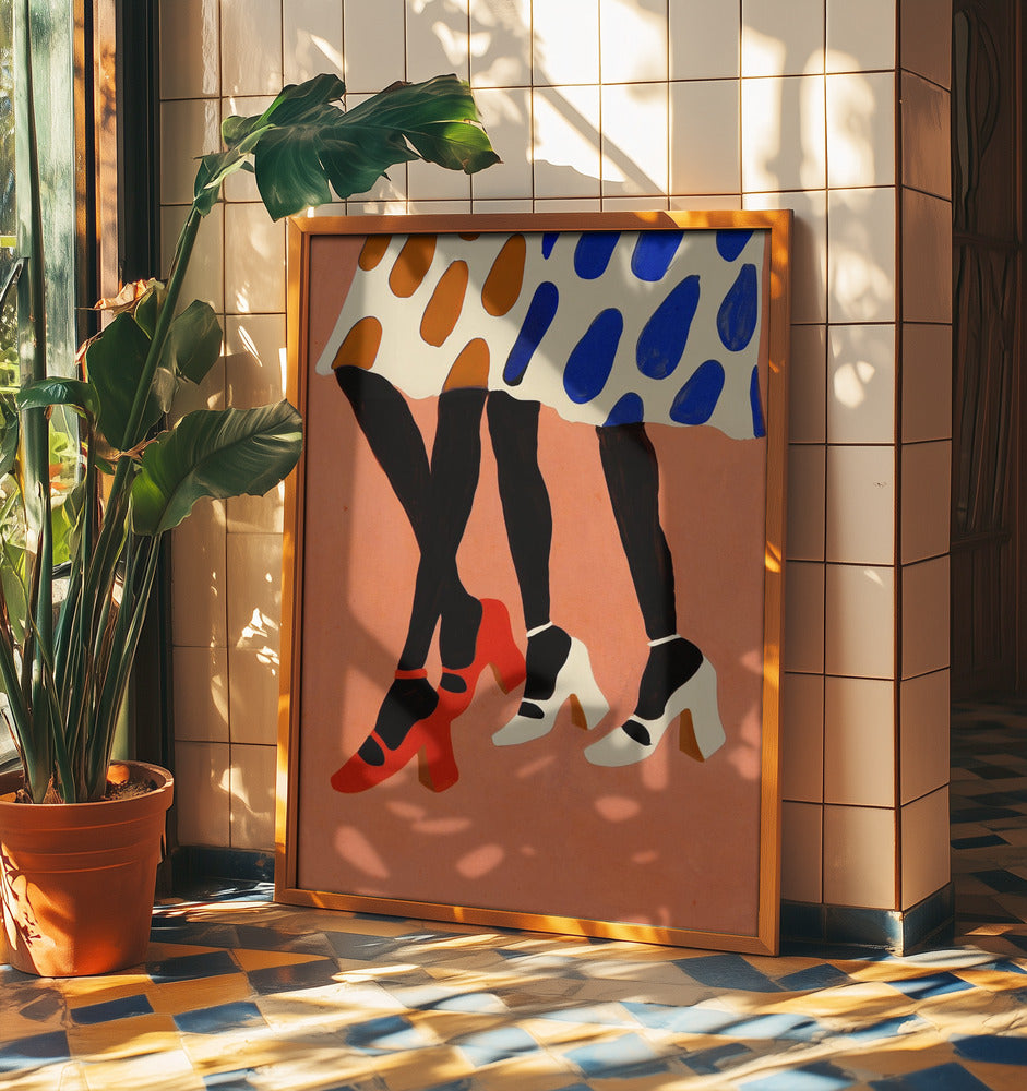 Polka Dot Steps | Poster