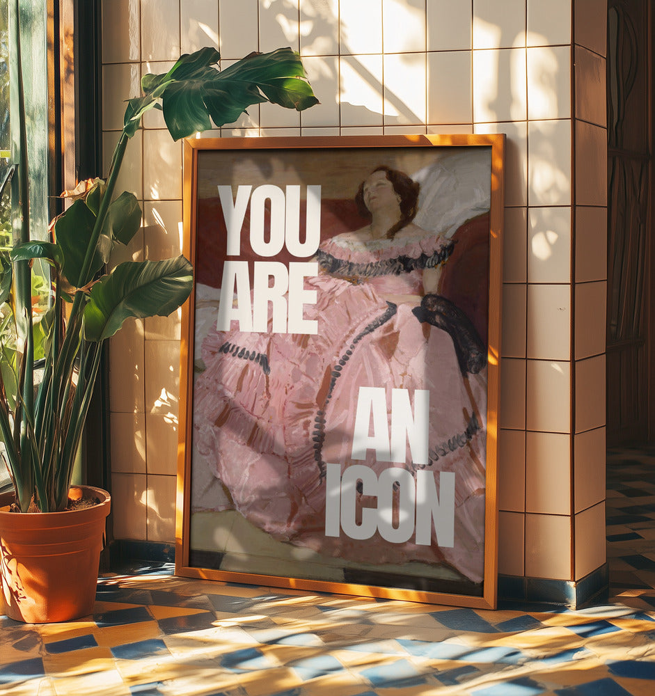 Tu sei un'icona | Poster - Stampe d’Arte