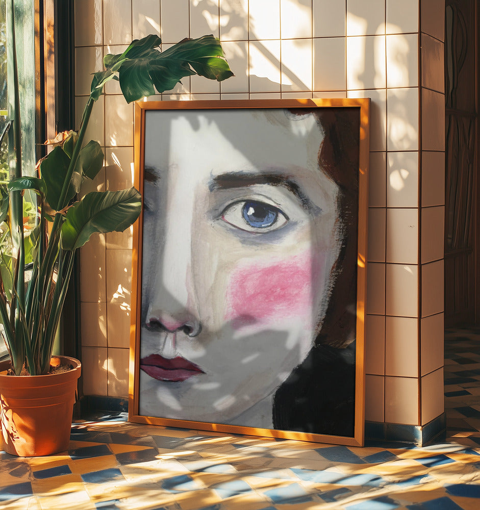 blue eyes | Poster