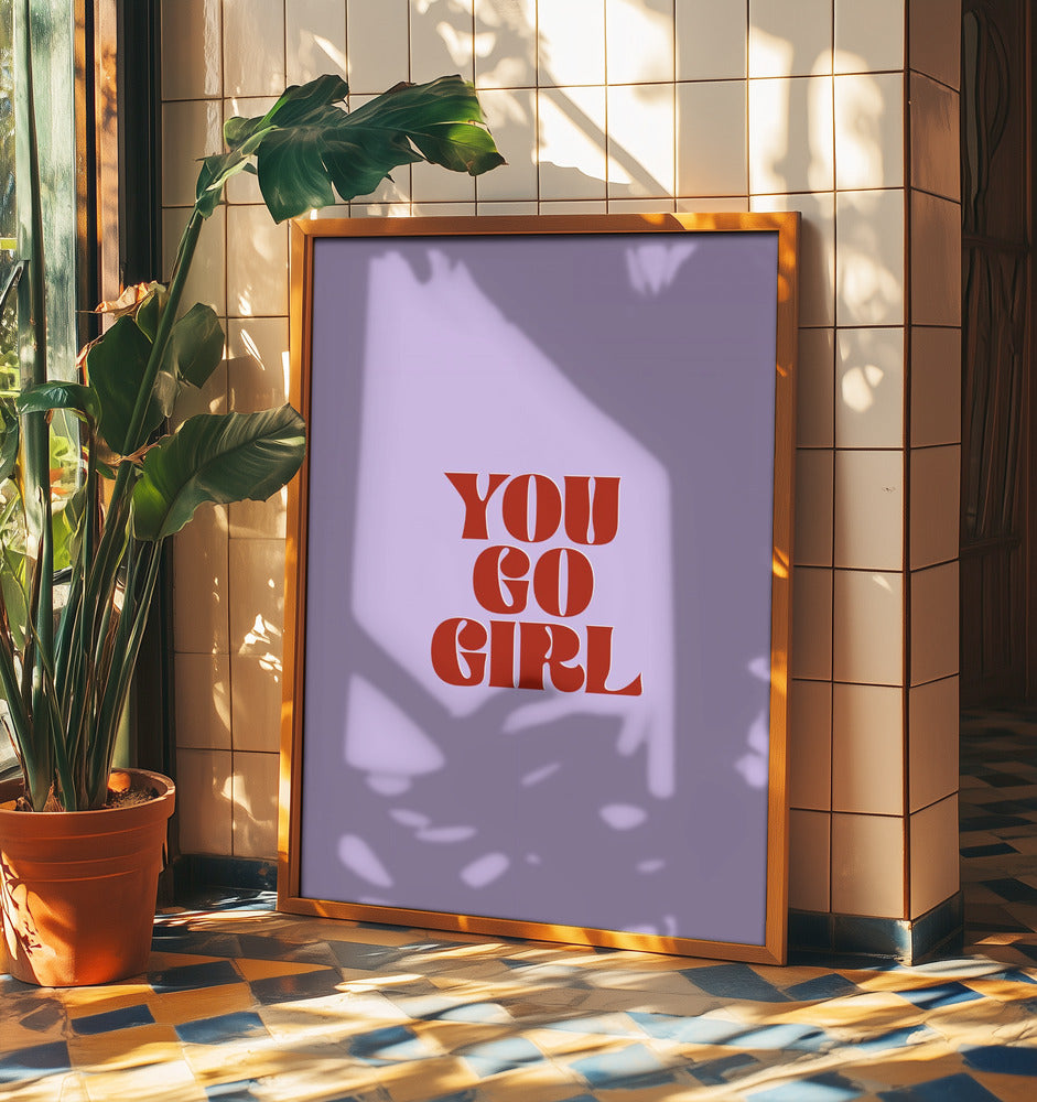 Forza ragazza | Poster - Stampe d’Arte