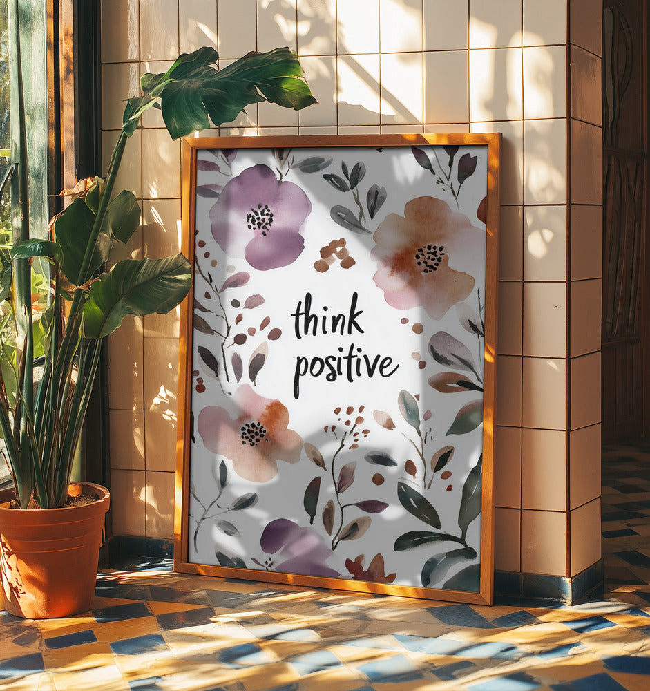 Piensa positivo | Posters - Impresiones de Arte