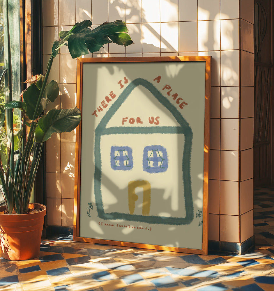 Der er en plads til os 06 | Plakater - Kunsttryk