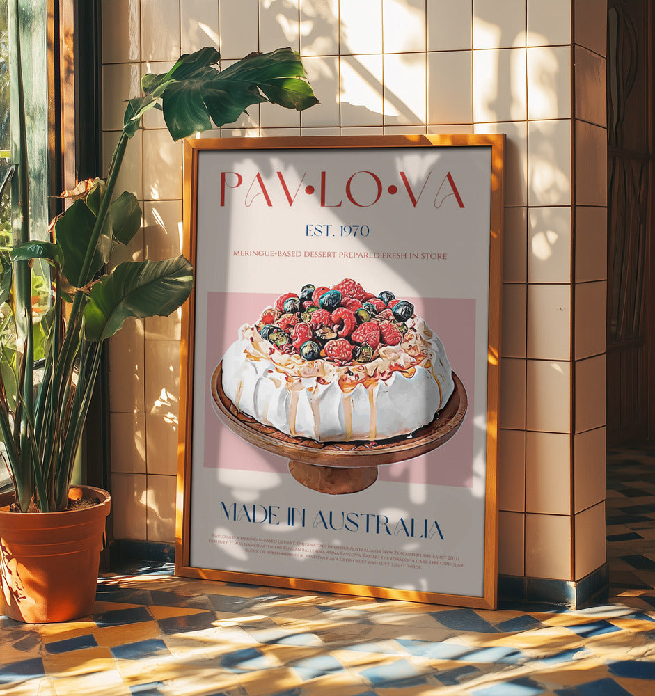Beeren-Pavlova-Genuss | Poster