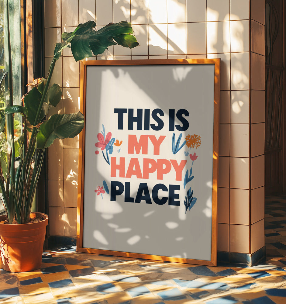 This Is My Happy Place | Poster