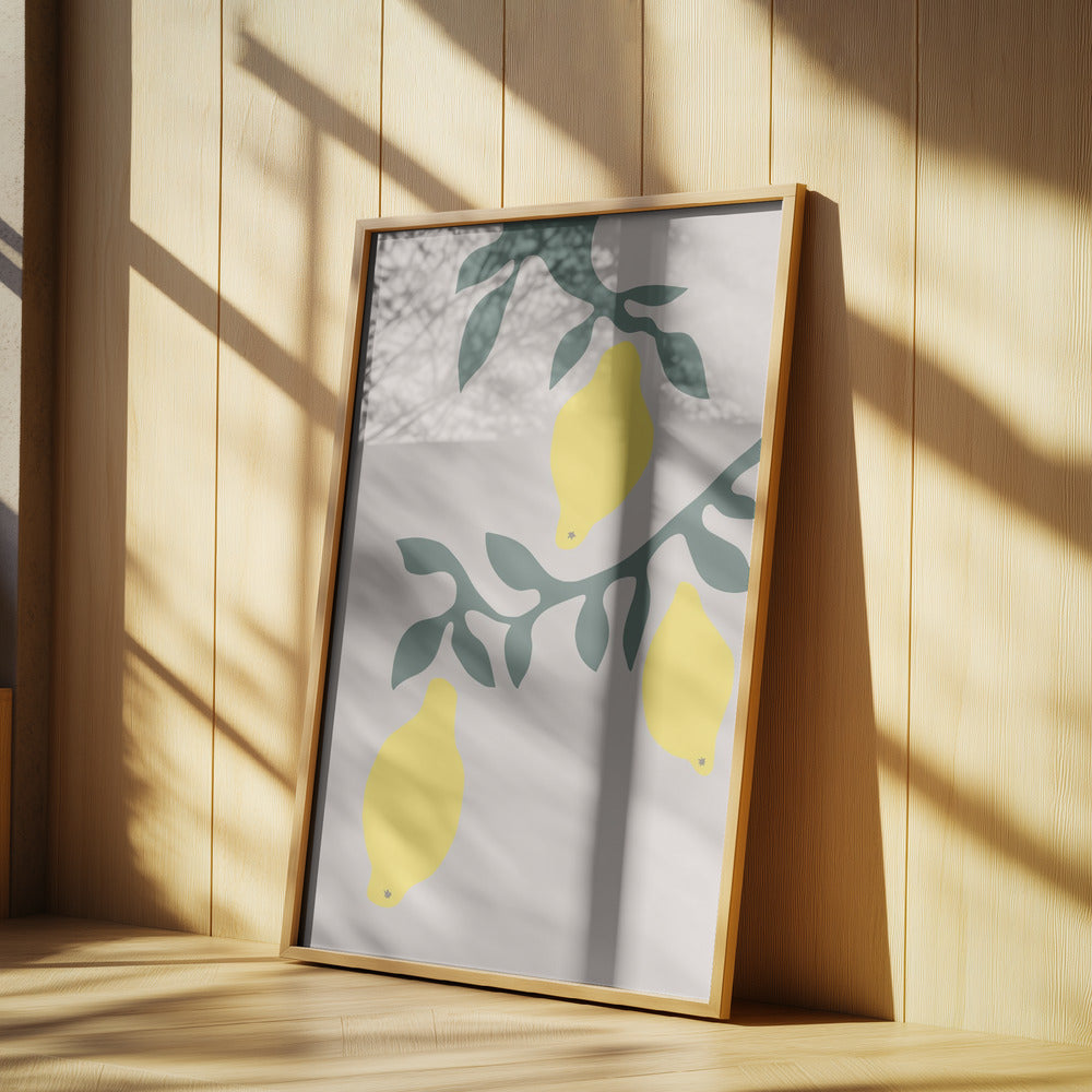 Zitronen | Poster - Kunstdruck