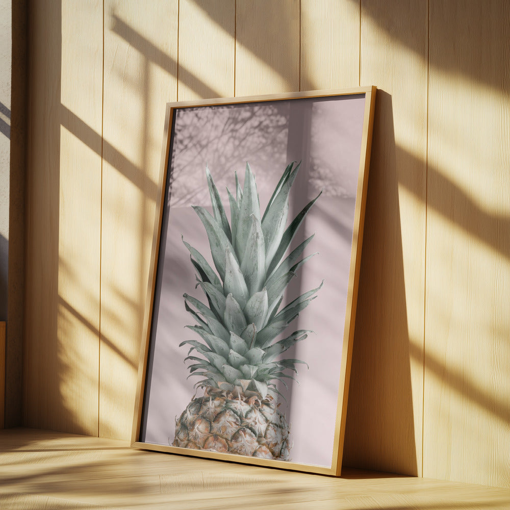 Ananas Pinkki 02 | Julisteet - Taidevedokset