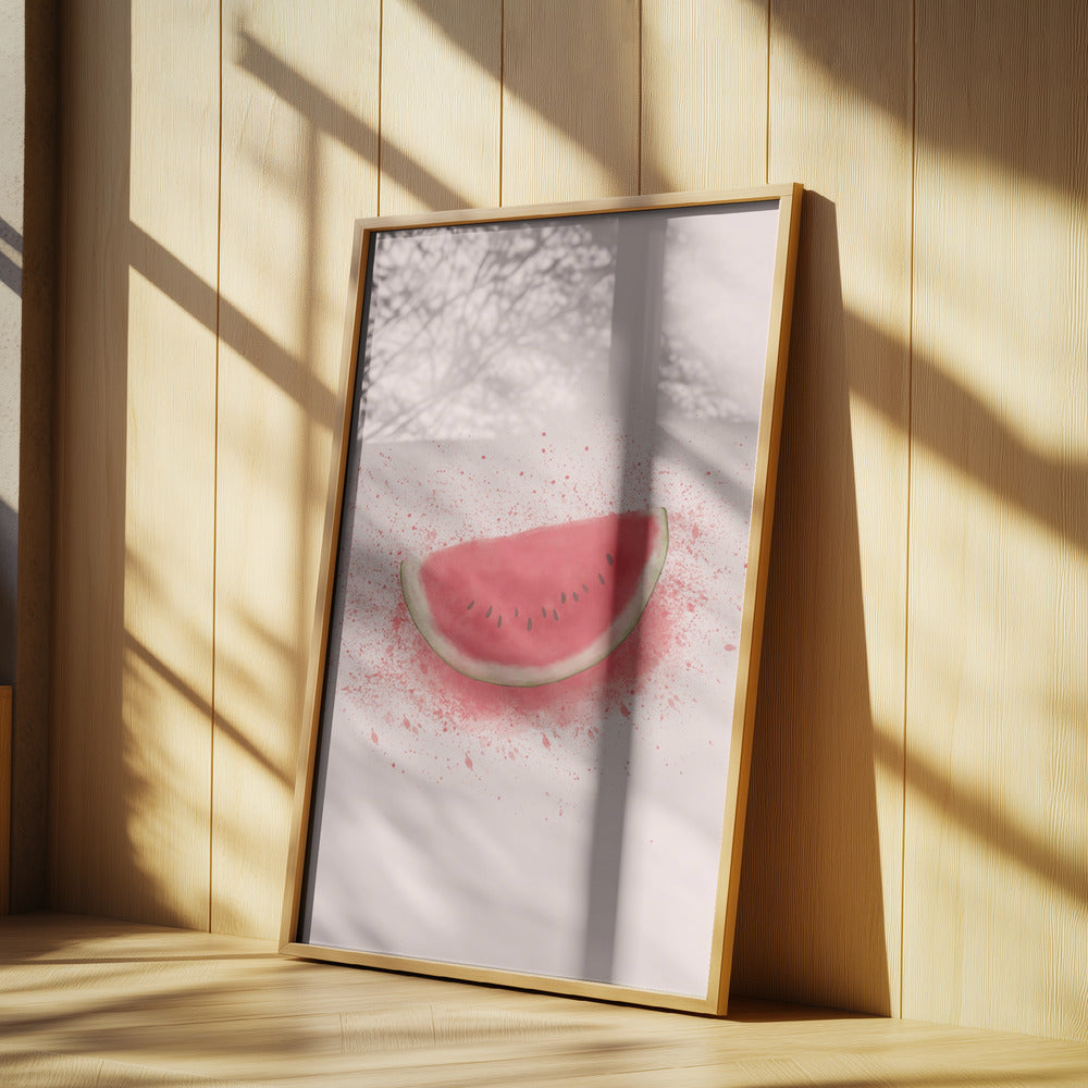 Vattenmelonplask | Poster