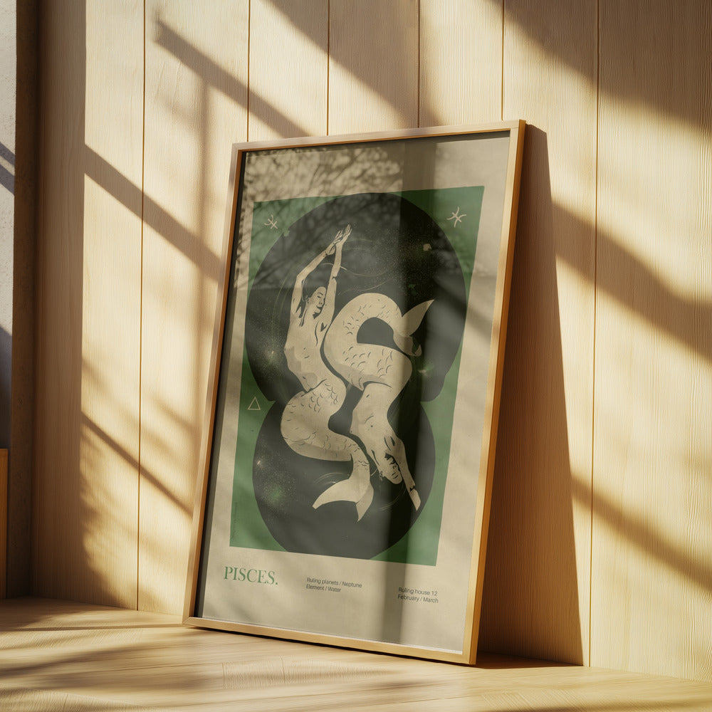 Pisces print | Poster