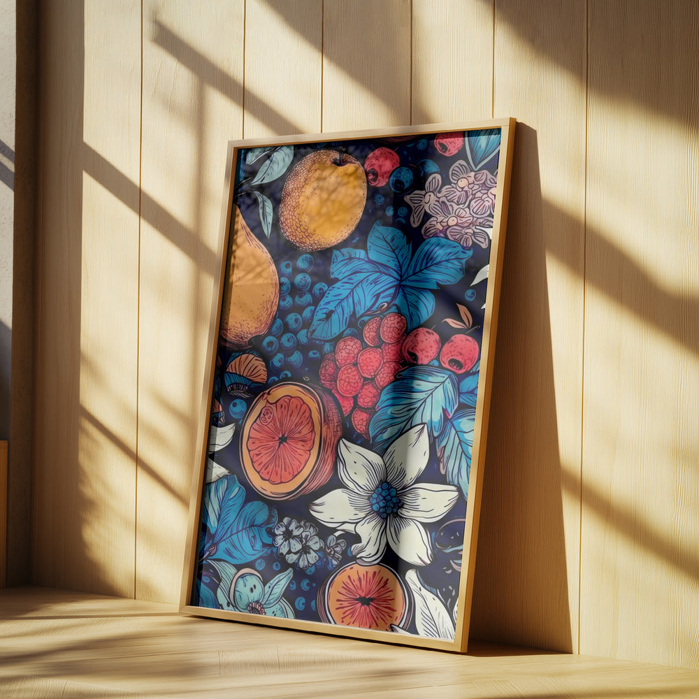 Fleurs et fruits 6 | Posters - Affiche Artistique