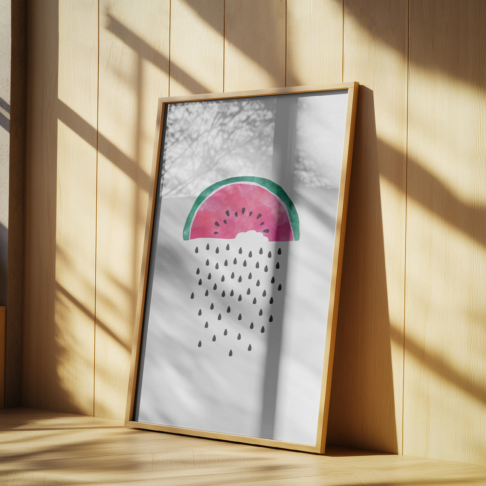 Vannmelonregn | Plakater - Kunsttrykk