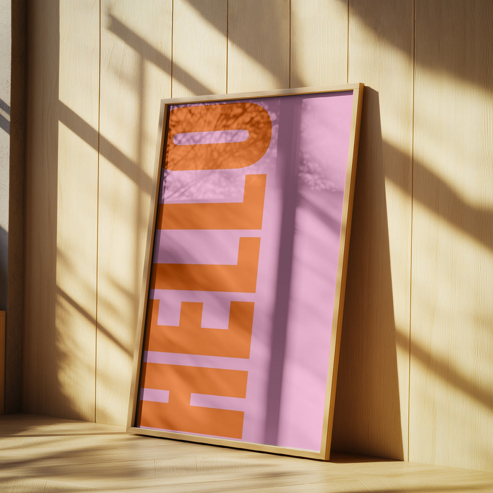 Bold Greeting Burst | Poster