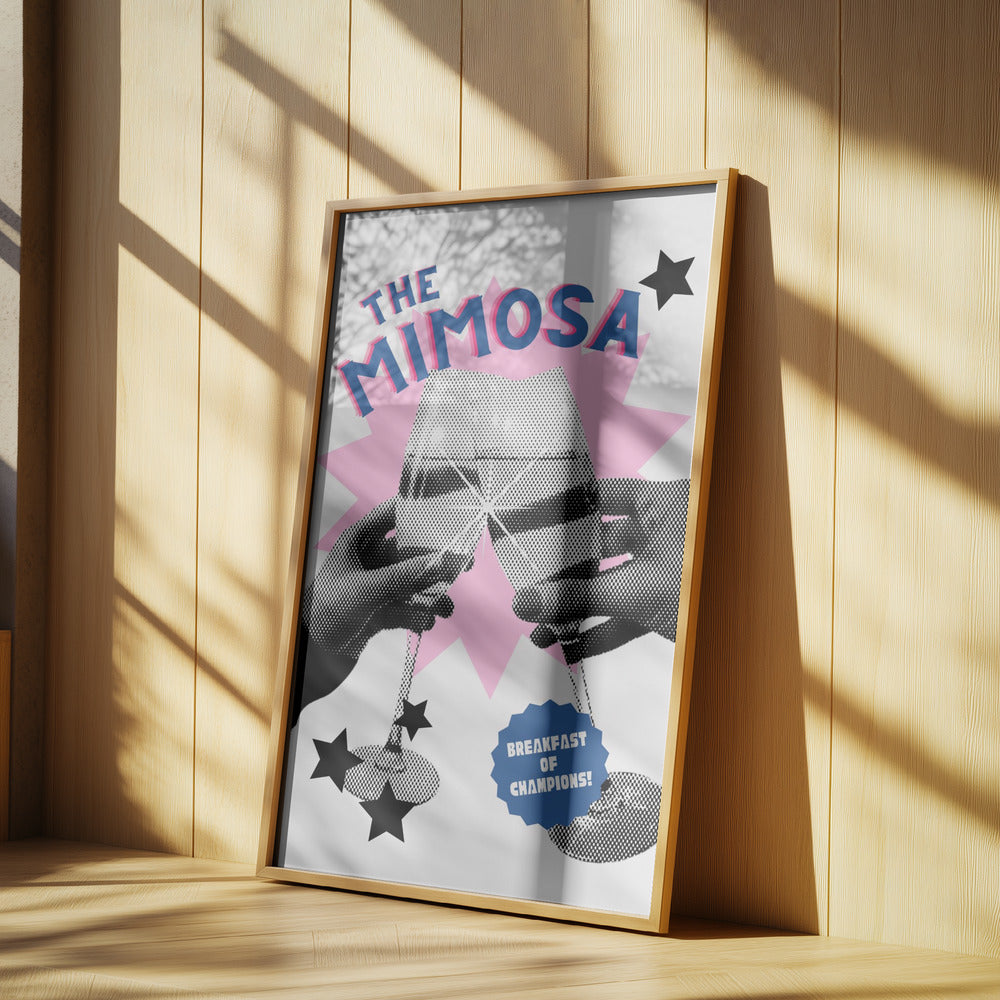 Ein Hoch auf Mimosen | Poster - Kunstdruck