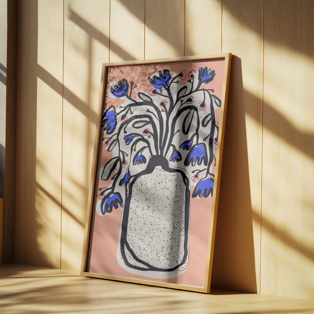 Lovely Flower Bouquet (Peach) | Poster