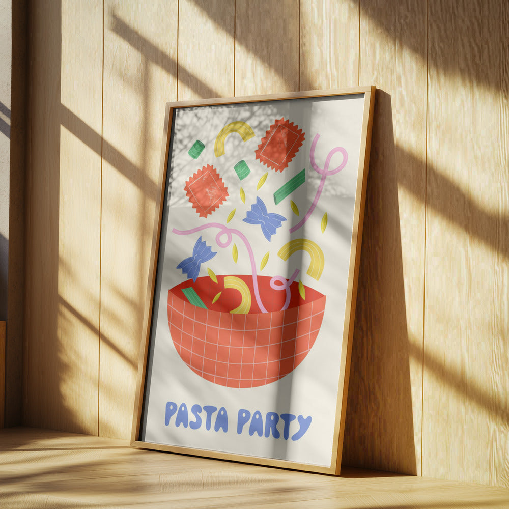 Pastaparty | Affisch