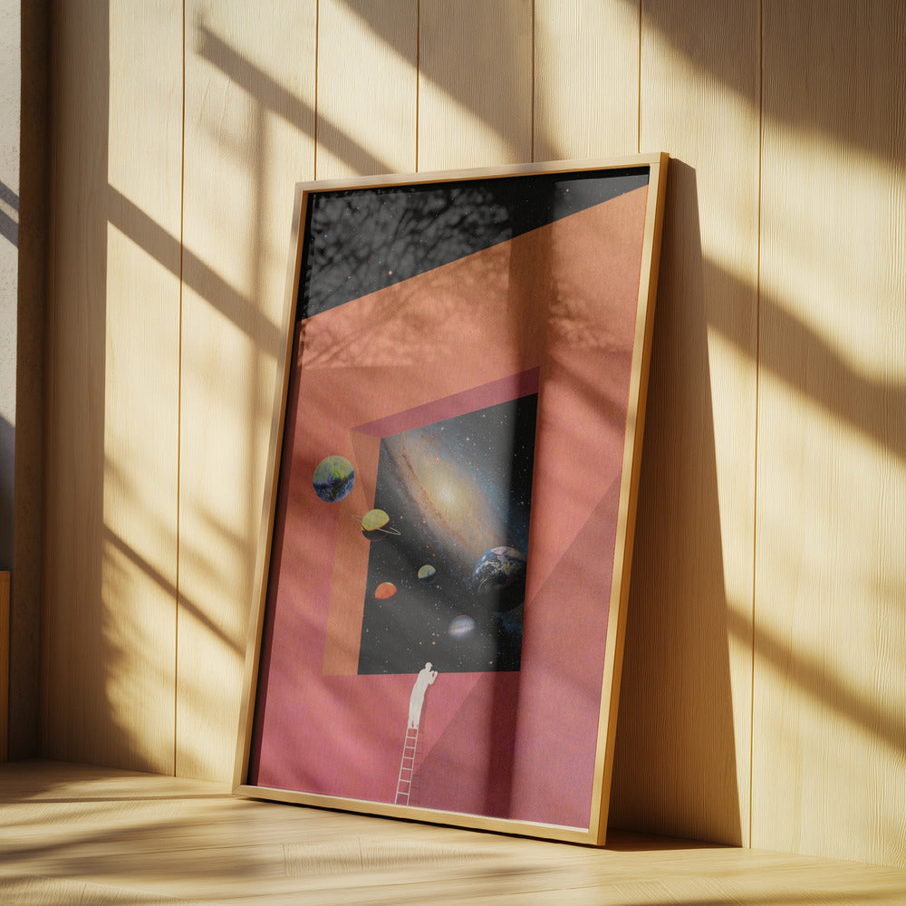 Observador de galaxias | Posters - Impresiones de Arte