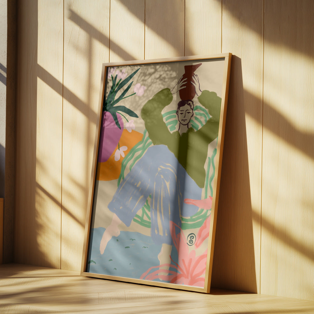 Woman With a Vessel | Poster
