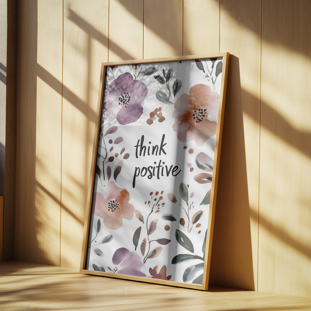 Piensa positivo | Posters - Impresiones de Arte